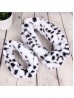 Dot Plush Loop Premium Scarf